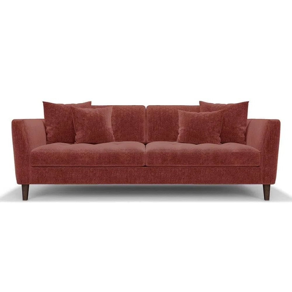 Canapé en velours caramel