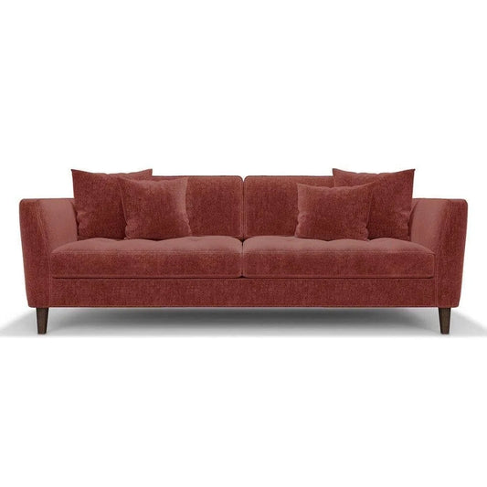 Canapé en velours caramel