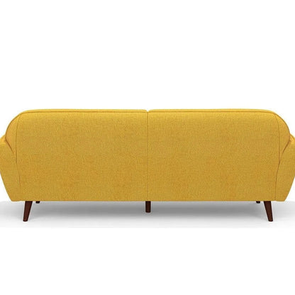 Canapé soleil jaune moelleux et doux