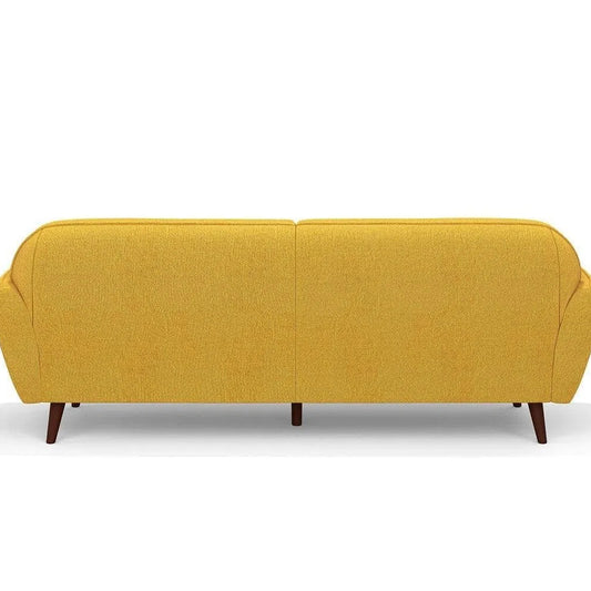 Canapé soleil jaune moelleux et doux