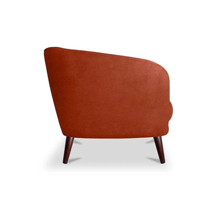 Fauteuil inclinable doux et rond